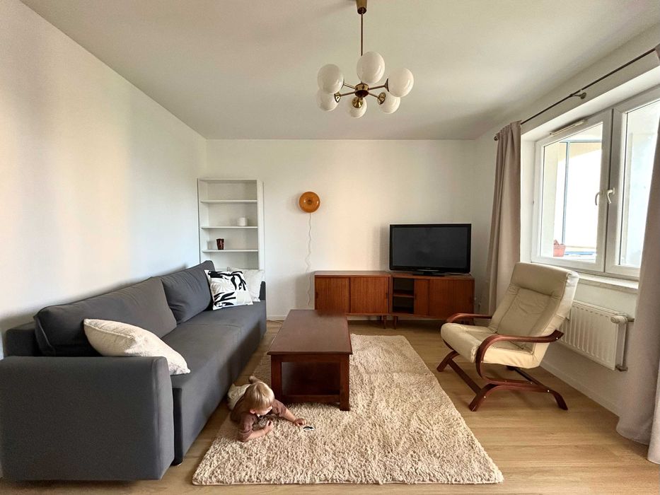 Dwupokojowe mieszkanie na wynajem, odświeżone, 45 m2, Podgórz