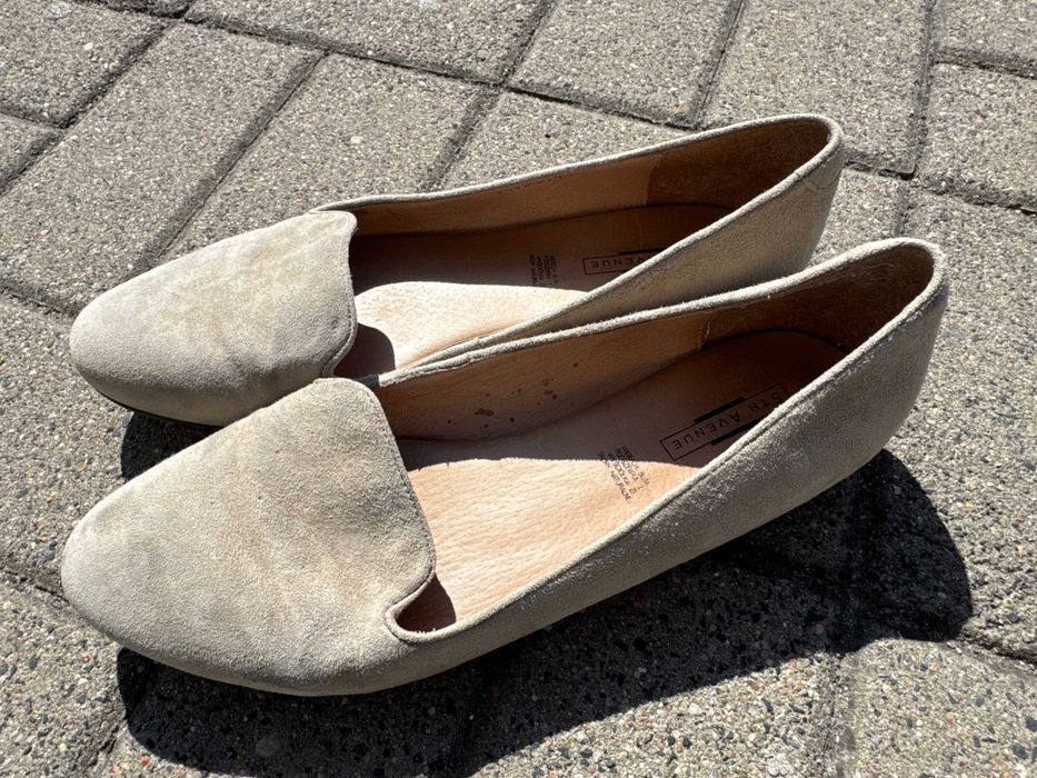 5th avenue Baleriny mokasyny skórzane rozmiar 40 buty