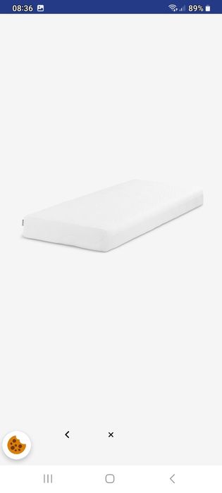 Stelaż łóżka +materac welpur