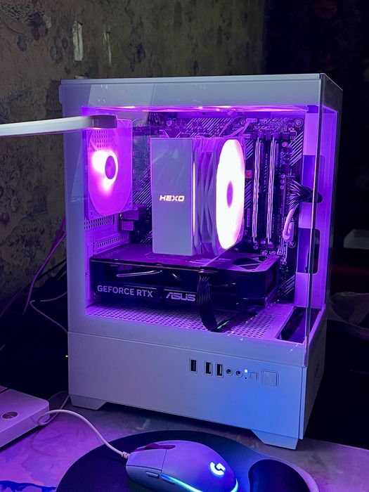 Потужний ігровий ПК Hexo Gaming RTX 5060 Pro (White Edition) | Гарантія Telemart