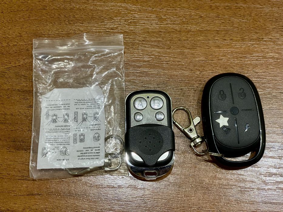 433MHz пульти для воріт  шлагбауму SMG-002