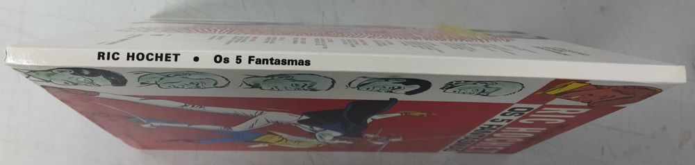 Ric Hochet e os 5 Fantasmas. Edição Bertrand 1977, Como Novo