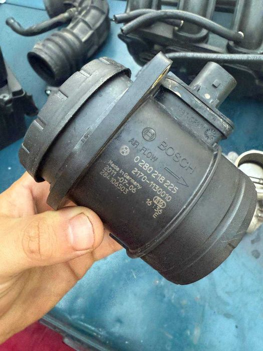 Впускной ресивер ВАЗ 2170, дросель, ДМРВ