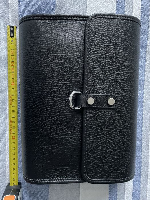 Kosmetyczka skórzana podróżna rozkładana