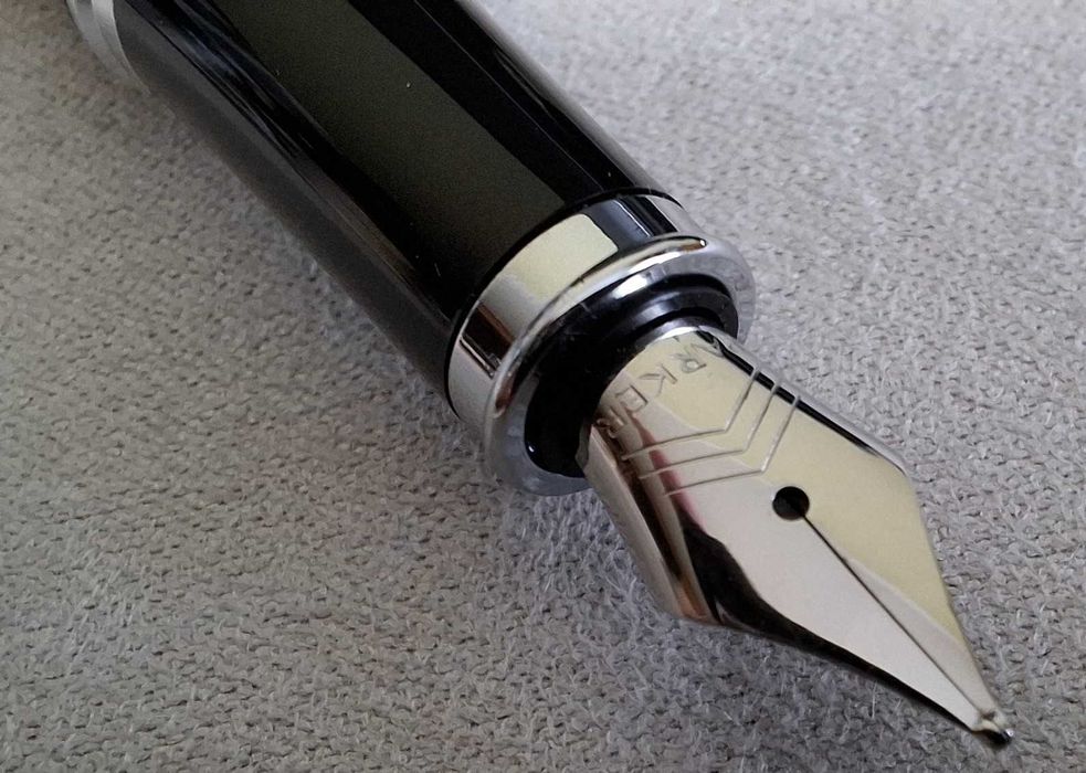 Parker IM zestaw pióro długopis czarny CT