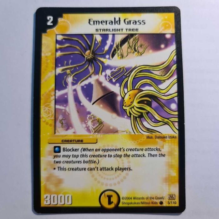 2004 Duel Masters TCG DM-01 Emerald Grass 3/110 Common