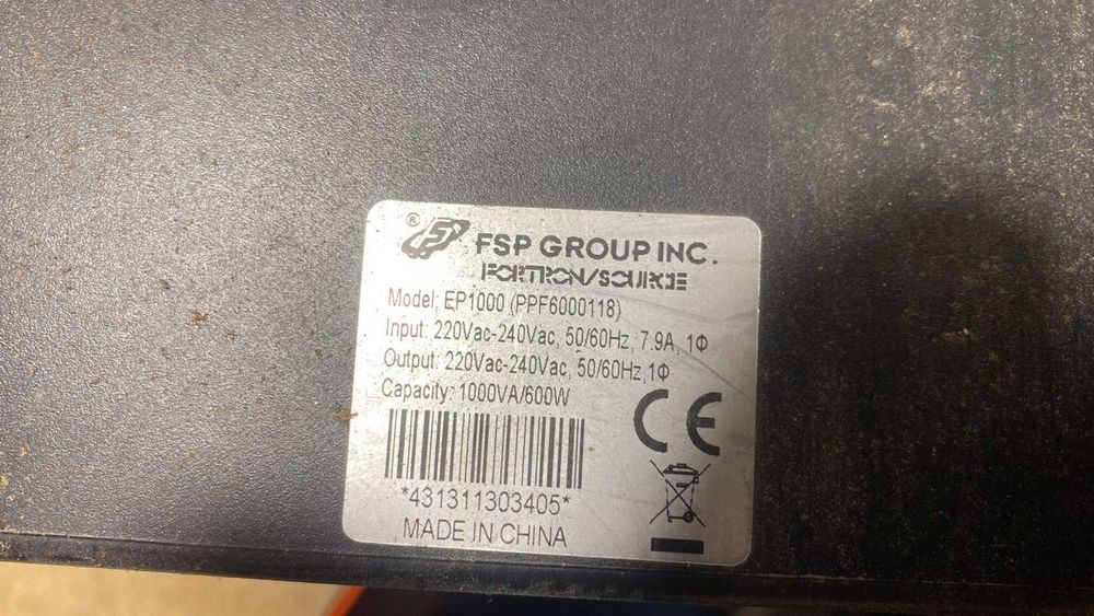 UPS FPS 1000VA - para reparar ou peças