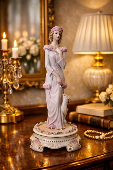 Italian Porcelain Luxury – Littorio Sabadin Pair Эксклюзив