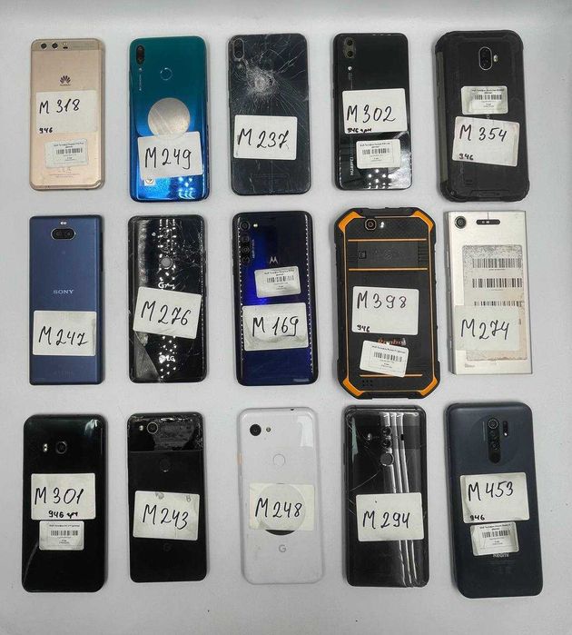 Телефони на запчастини — Huawei, Google, Motorola, та інші