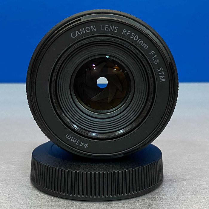 Canon RF 50mm f/1.8 STM (NOVA - 3 ANOS DE GARANTIA)