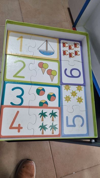 Jogo letras e números