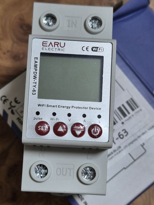 Розумний Wi-Fi автомат захисту для приватних СЕС/двонаправлений лічиль