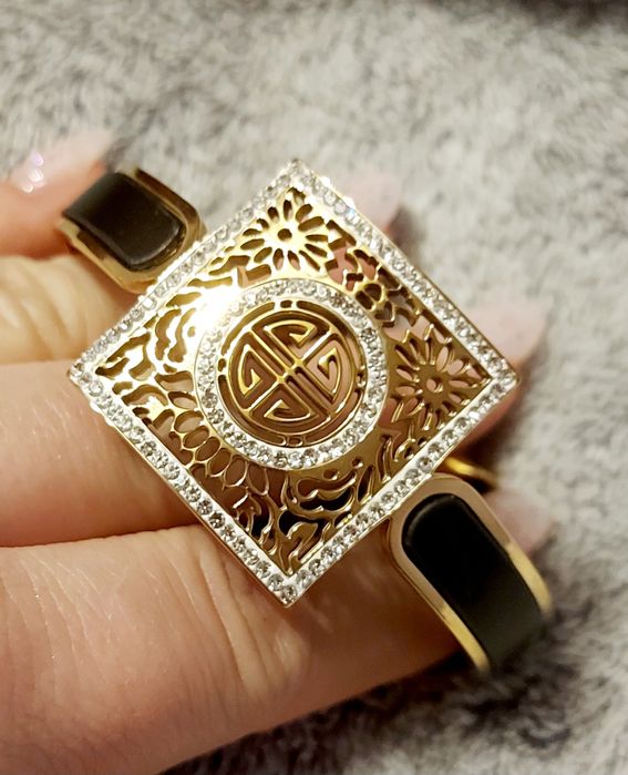 Bransoleta elegancka wzór grecki