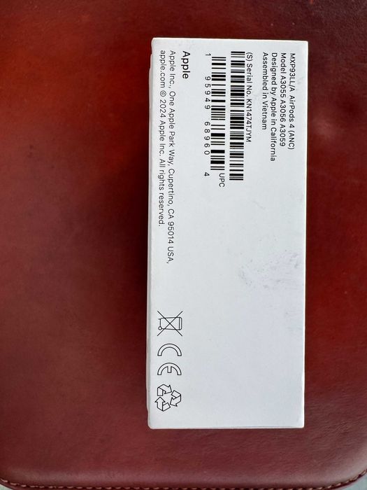 Apple AirPods 4 com Active Noise Cancellation | Selado de fábrica | Fatura de compra