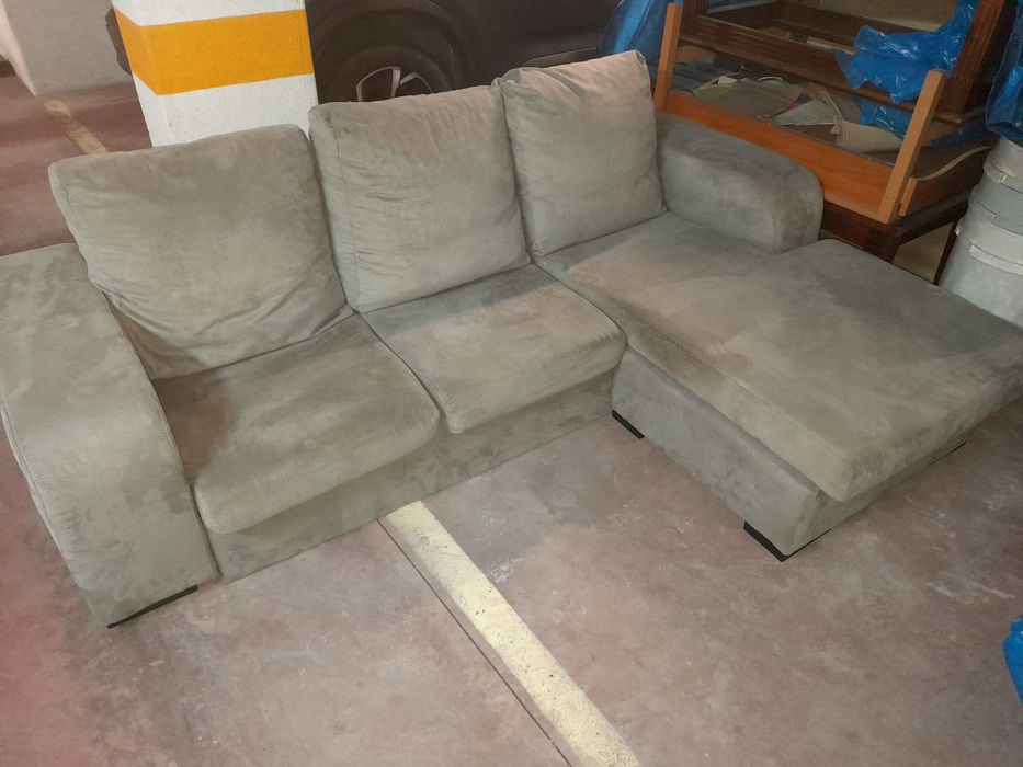 Sofá c/ chaise long reversível