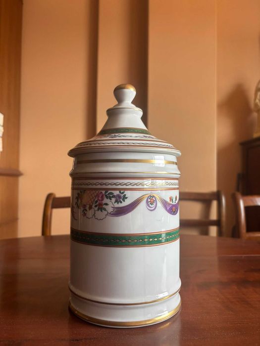 Pote em Porcelana Vidal Arte – Portugal – Pintado à Mão