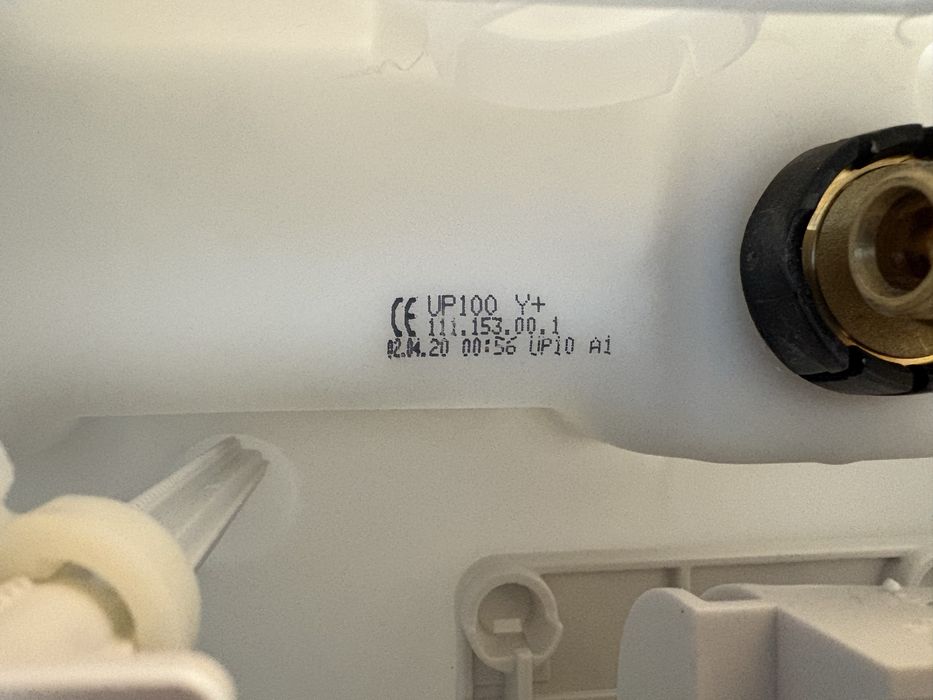 Geberit DUOFIX Basic UP 100 do WC 12 cm płaski