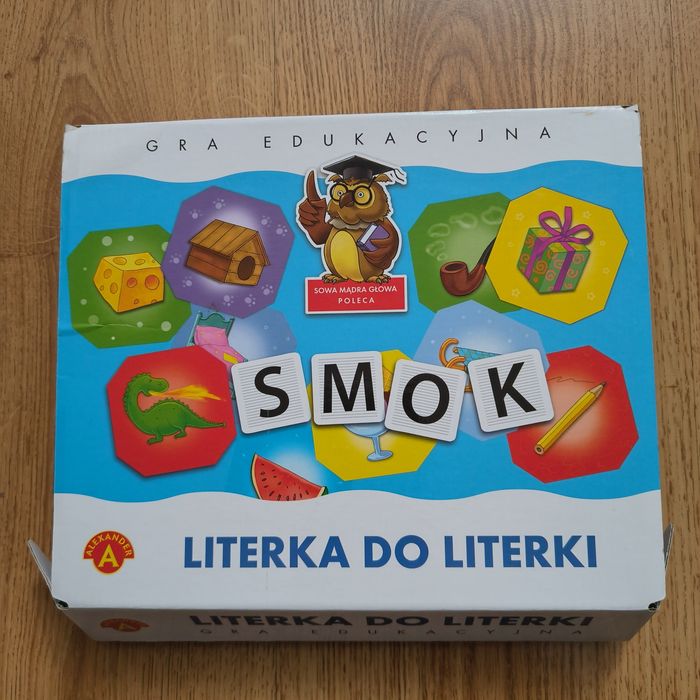 Gra edukacyjna Literka do literki