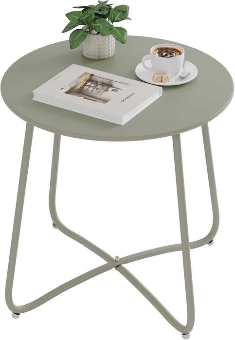 Nowy stolik / stół / blat / okrągły / metalowy / eSITURO !1564!