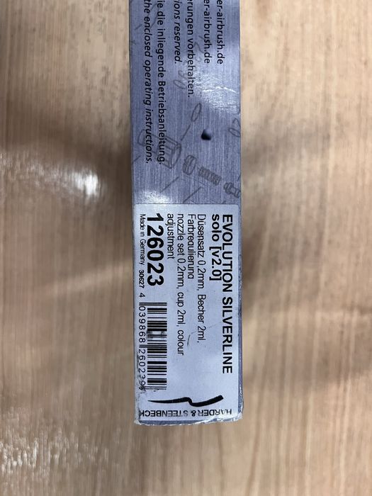 Aerograf evolution silverline solo 2.0