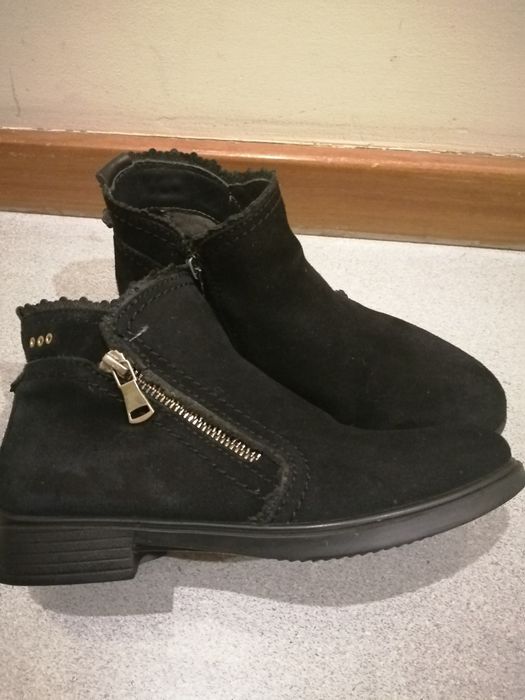 Bota/Botim preto camurça 35