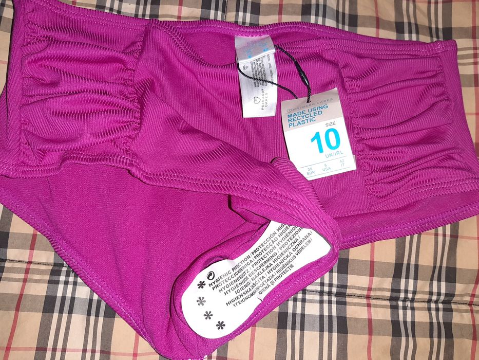 Новый раздельный купальник в рубчик Primark