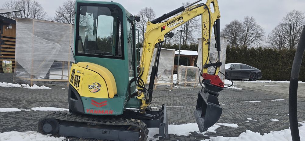 Minikoparka Yanmar 2.4t Obrys Mocna koparka  Brutto