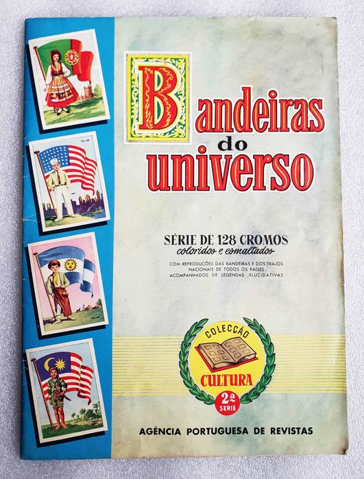 Antiga Caderneta Completa "Bandeiras do Universo" ~ 1958 ~ RARA