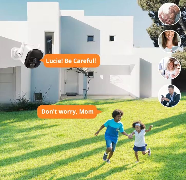 ICSee 3мп Камера Tptek bullet відеонагляд  вулична