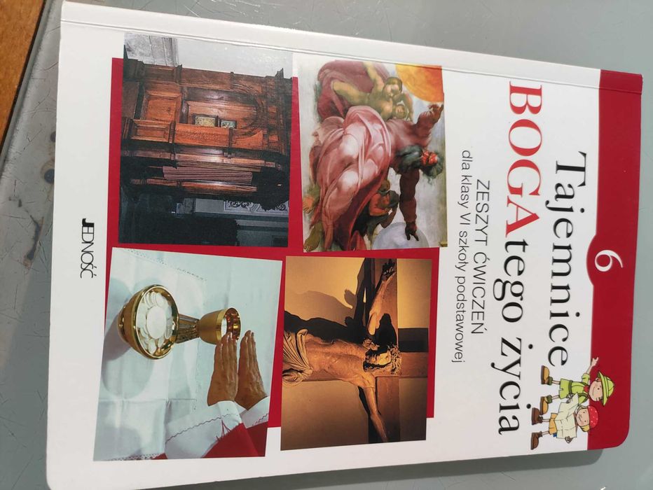 Podręcznik i zeszyt ćwiczeń do religii kl 6