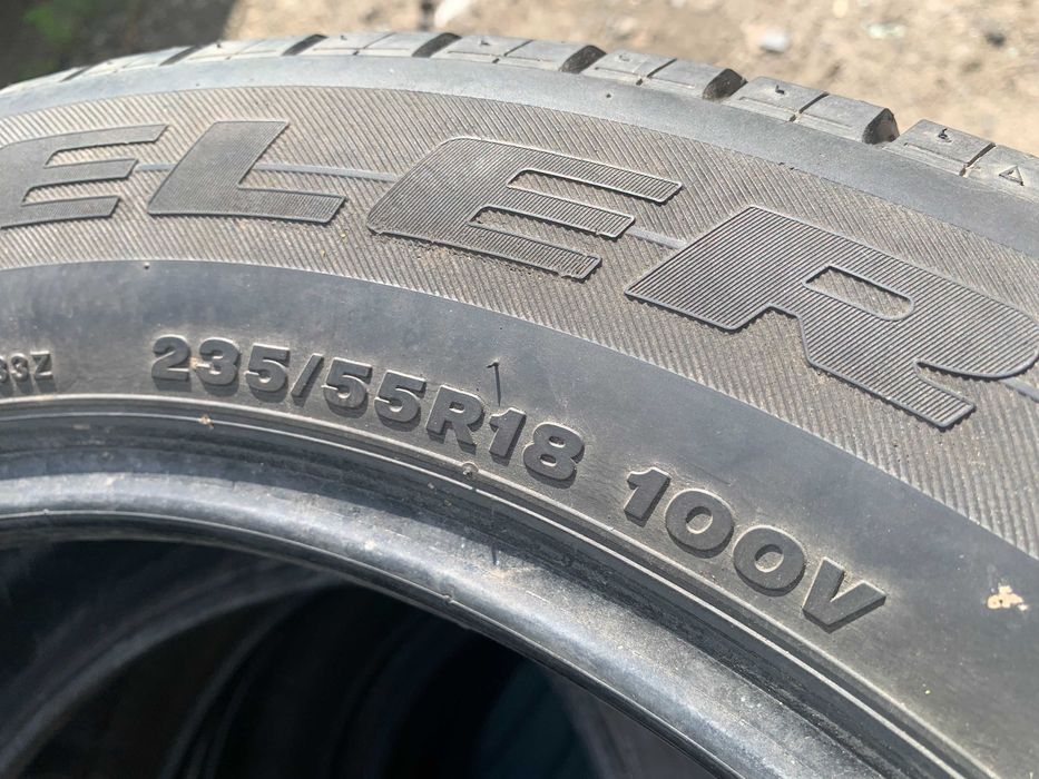 235-55-R18 BRIDGESTONE DUELER комплект 4штуки резины шины GERMANY 2024