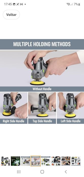 Polidora/lixadeira Novo