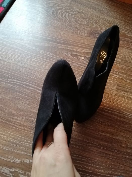 Туфли замшевые 36 размер