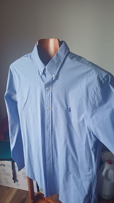 Camisa azul claro Homem Slim Fit - Ralph Lauren - M