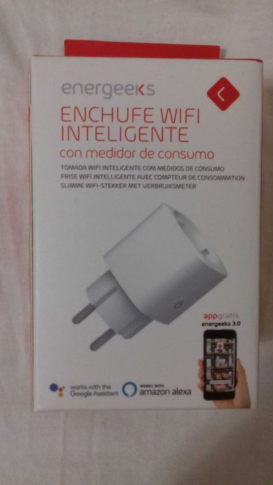 Tomada Inteligente com wifi SPC ou Energeeks NOVA e embalada 5€