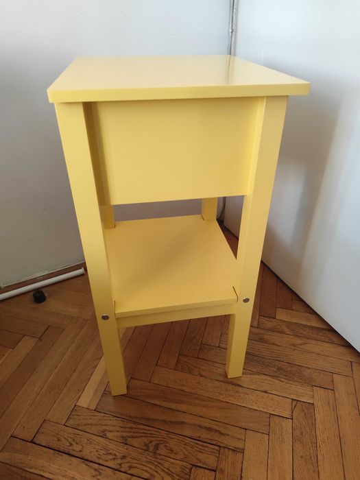 Szafka nocna z szufladą TIXER, żółta