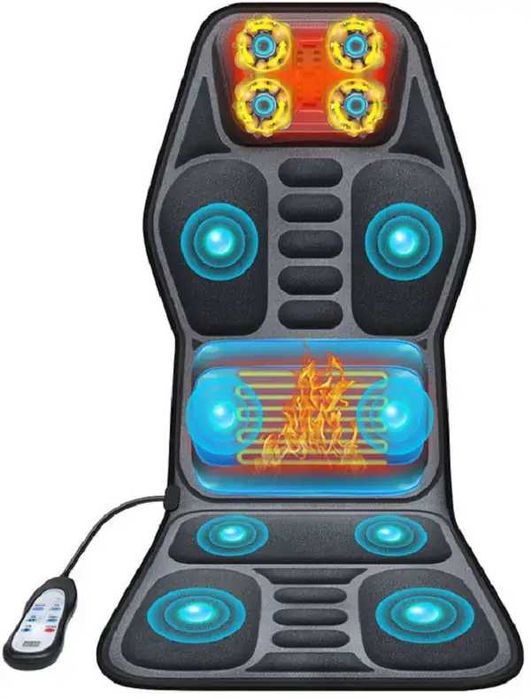 Масажна накидка Benbo YJ 308D-lux крісло масажер для авто для тіла