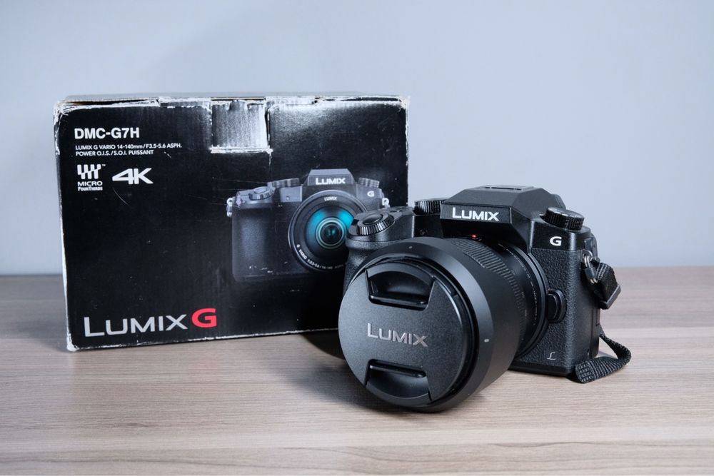 Aparat Lumix G7 + obiektyw Lumix 12-60mm