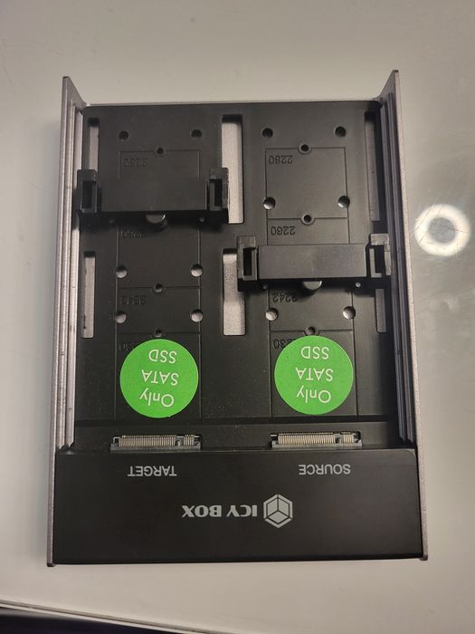 Stacja dokująca klonująca SSD Icy Box IB-2812CL-U3