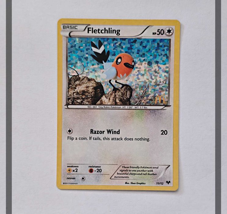 Fletchling 11/12 MCD14 Pokemon ENG-NM