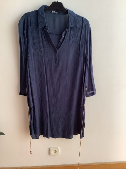 Vestido camisa Natura