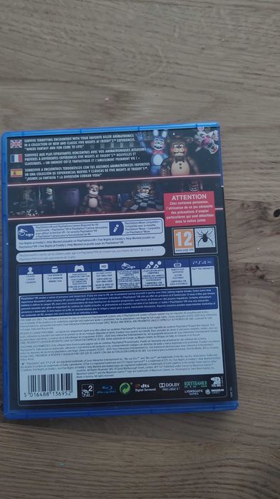 Five Nights at Freddy's Help Wanted playstation 4 VR FNAF PlayStation