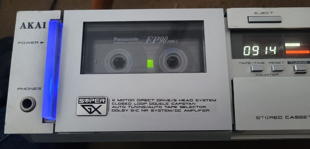 AKAI GX F71 3 glowicowy sprawny