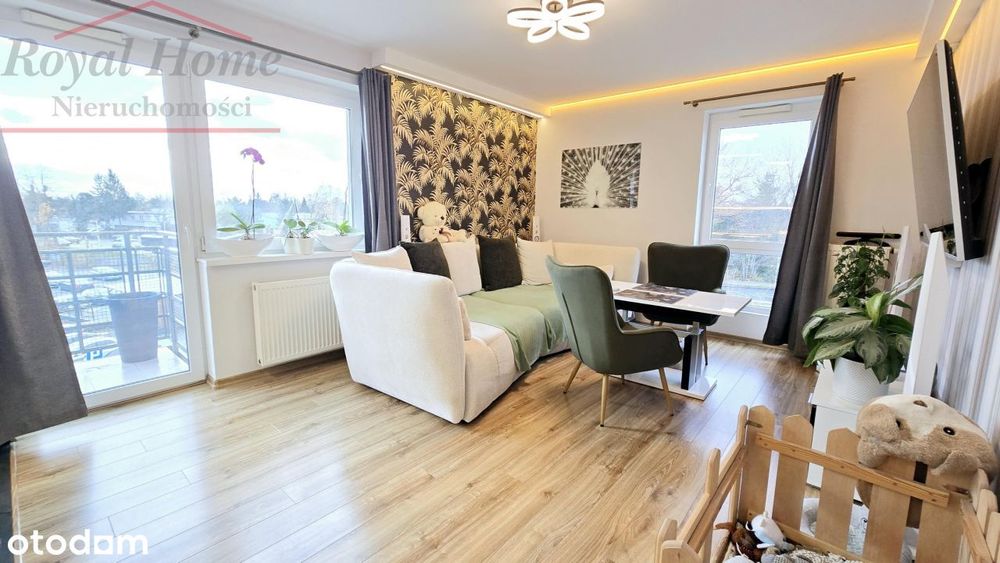 Nowoczesne, wysoki standard 3 pok balkon Krzyki.