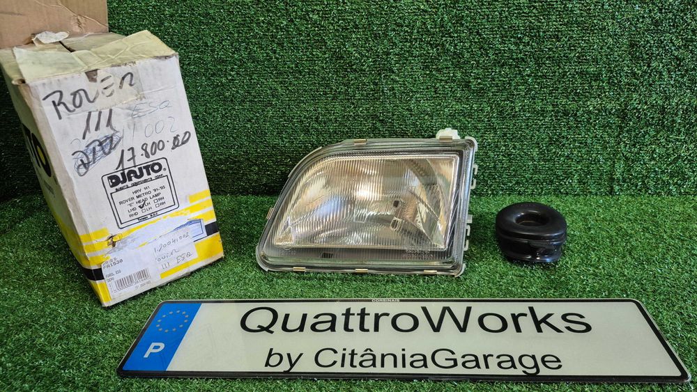 Otica Farol Esquerdo Rover 100 Metro 1991 a 1995 Ref. MRV141-H081 NOVO