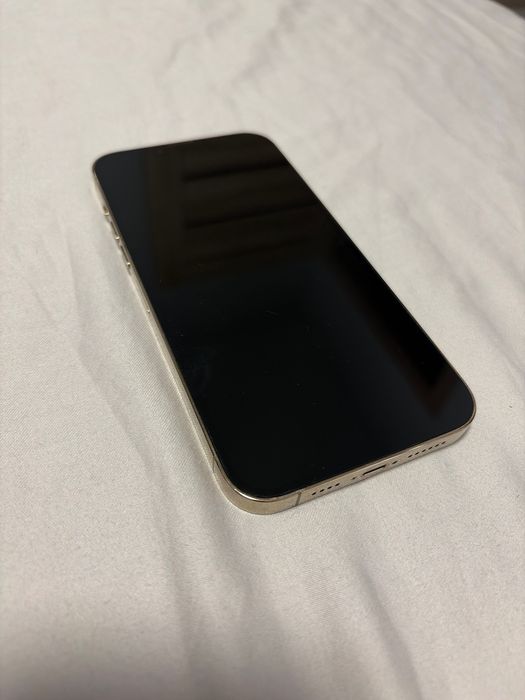 iPhone 13 Pro Max Gold 128GB батарея 74%, тріщини на задній панелі