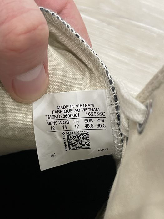 Нові шкіряні кеди Converse