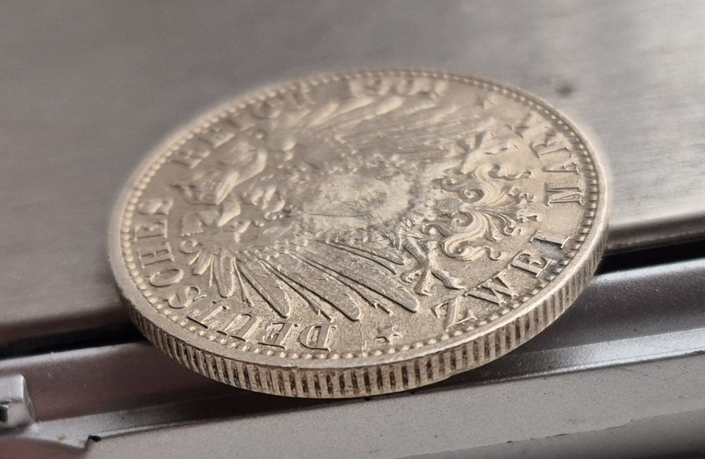 Німеччина 2 марки 1904 р. Бремен срібло