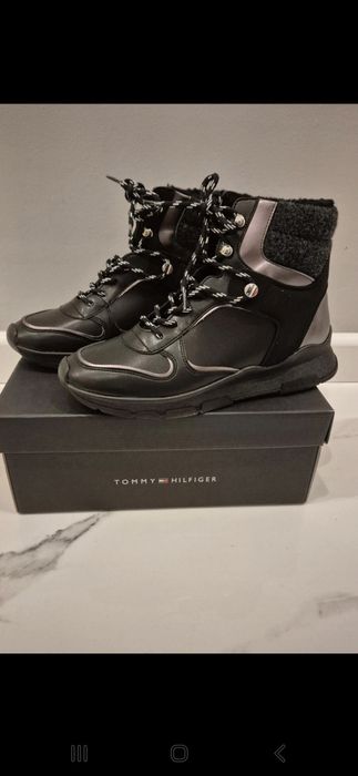 Nowe kozaki botki trzewiki Tommy Hilfiger rozm.41.