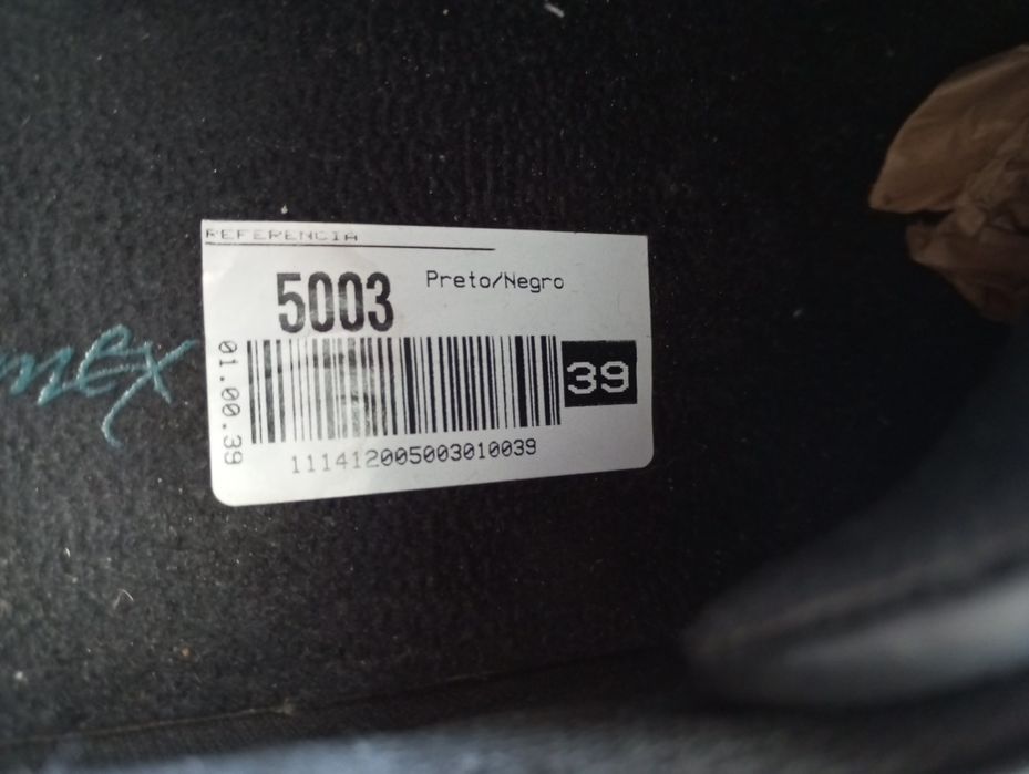 Sapatos para pé diabético - tam. 39